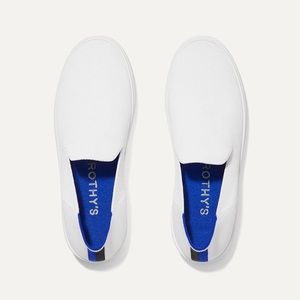 Rothy’s The Original Slip On Sneaker in Bright White